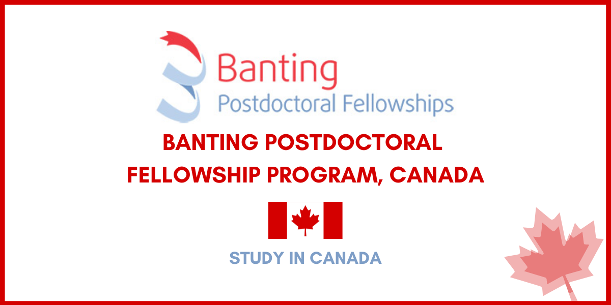 Banting Postdoctoral Fellowships in Canada 2024